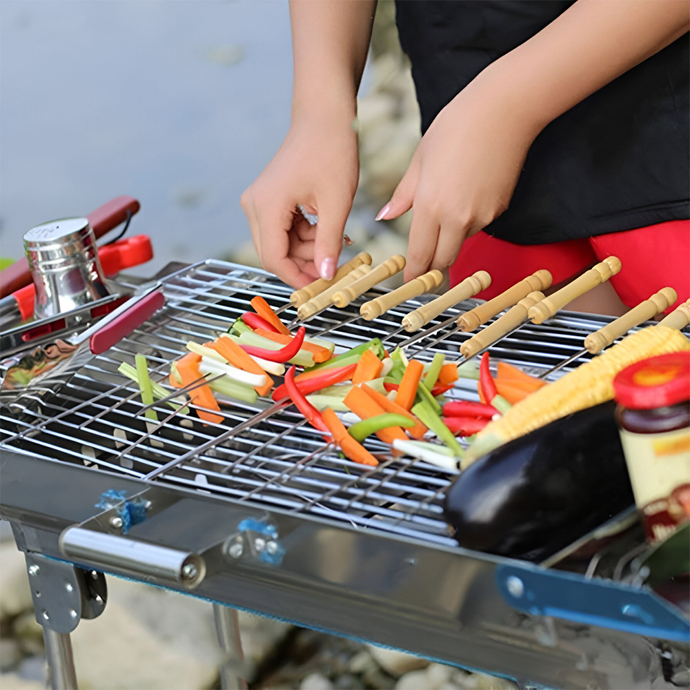 SET DE PINCHOS DE 40CM 10 UNID EN BLISTER LH-4605