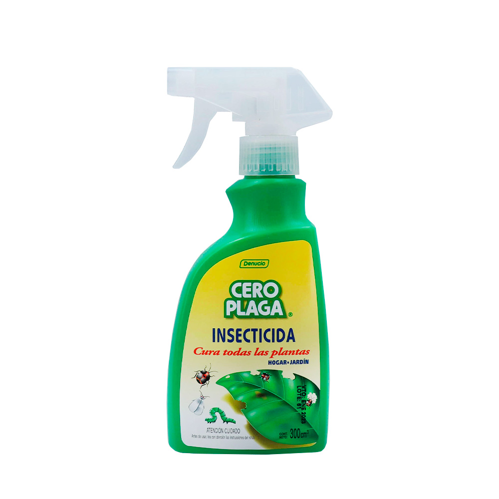 INSECTICIDA SPRAY 300 CC CERO PLAGA - Imagen 2