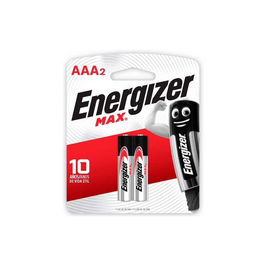 PILAS ENERGIZER MAX AAA PACK X2 TE92BP2 - Imagen 2