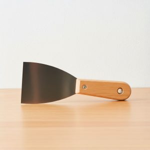 ESPATULA METALICA 3″ MANGO DE MADERA  LH-4992