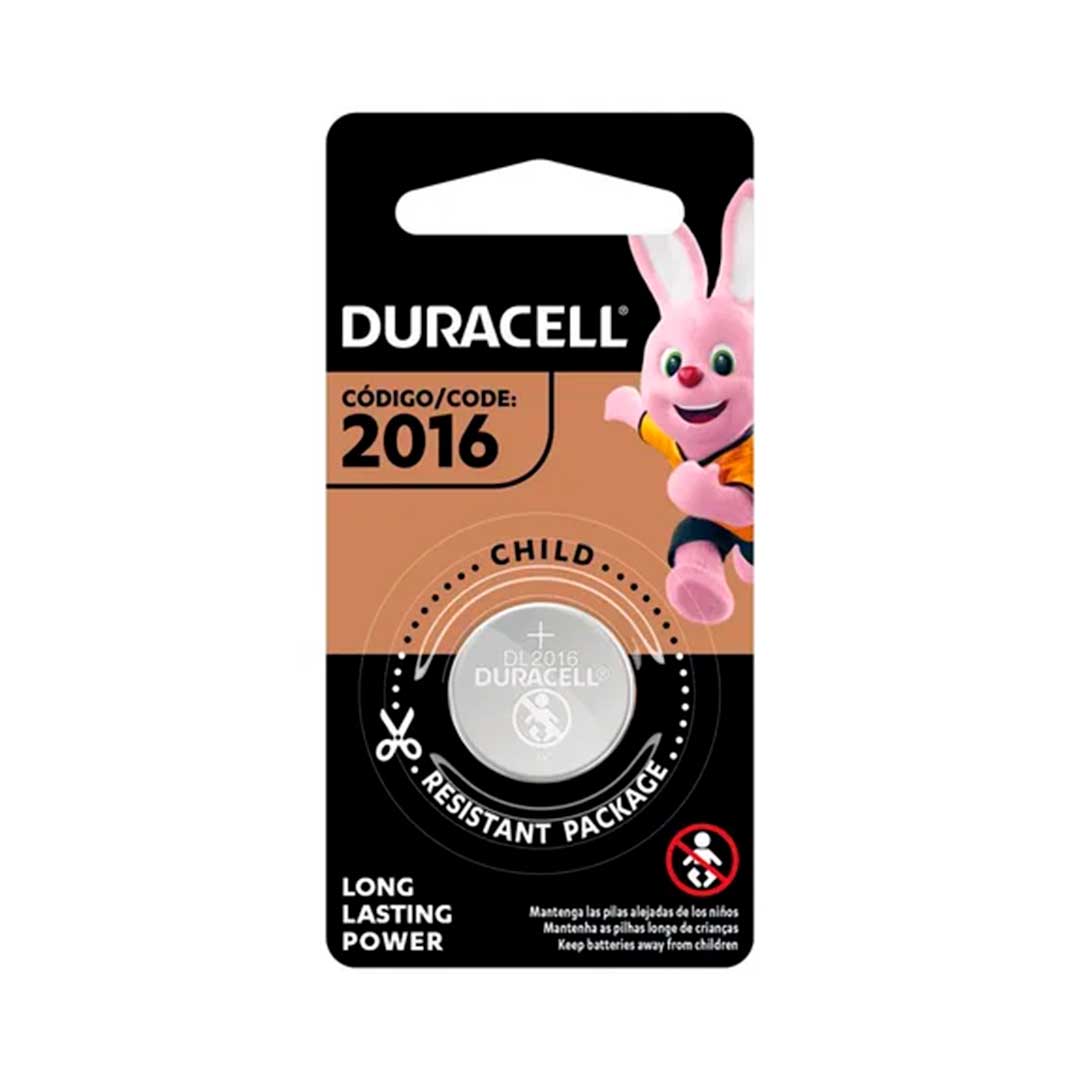 PILA DURACELL LITHIUM DL 2016 – 3 VLTS BLISTER X1 - Imagen 3