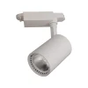 Spot de riel tracklight led 10w Luz Cálida 3000K, 2 vías - Blanco