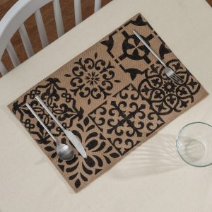 Individual De Yute Estampado 45×30