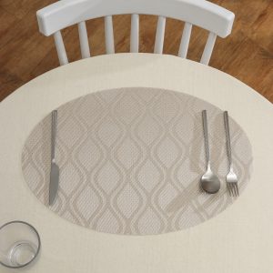 Individual Oval Jaspeado 48×32