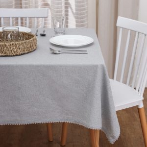 Mantel Con Puntilla