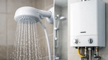 Ducha eléctrica o calefón: qué conviene