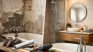 Guía para renovar baño completo sin errar