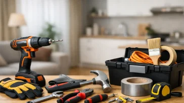 Herramientas para mantenimiento del hogar clave