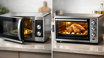 Microondas o horno eléctrico: cuál conviene