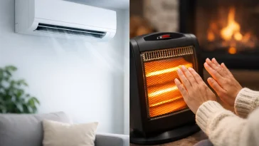 Aire acondicionado o estufa: qué conviene