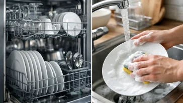 Lavavajillas o lavado manual: qué conviene