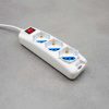 ALARGUE 3 TOMA SCHUK 5M C/LLAVE LED LIFE SL3503-5M