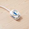ALARGUE 1SCHUKO 2MODU 5M BLANCO LED LIFE 203074-5M
