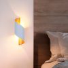 APLIQUE 6W LED METAL BLANCO/BRONCEADO LH-3518