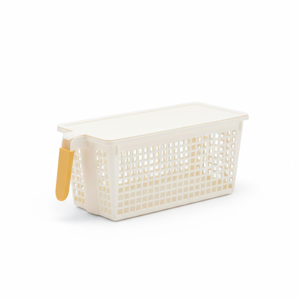 CESTO PLASTICO C/TAPA 33.5X13X14CM LH-4980 - Imagen 2